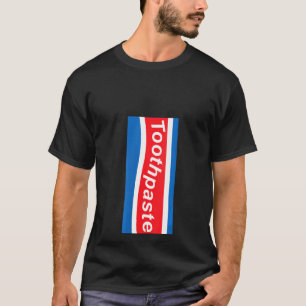 Camiseta Mulher Pasta de dentes Fácil Pasta de dente Casal 