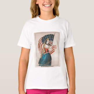 Camiseta Mulher Patriota Americana | Bandeira Americana | 2
