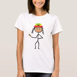 Camiseta Mulher Pau Rasta