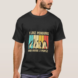 Camiseta Mulher Pinguim Bonito Para Homens Mulheres Crianç