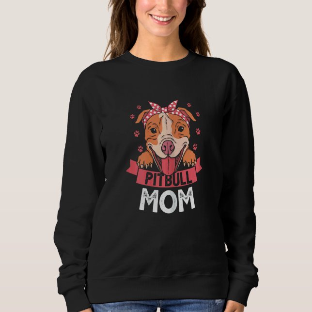 Camiseta Mulher Pitbull Mãe Pit Touro 5 (Frente)
