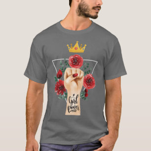 Camiseta Mulher Poder Feminismo Emancipação Gênero Igualdad