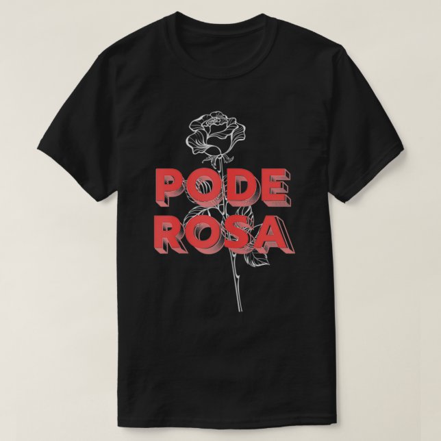 Camiseta Mulher Poderosa Latina Presente Orgulhosa para (Frente do Design)