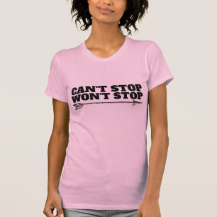 CAMISETA MULHER POWER FEMINIST-SHIRTS, NÃO PODE PARAR DE SE