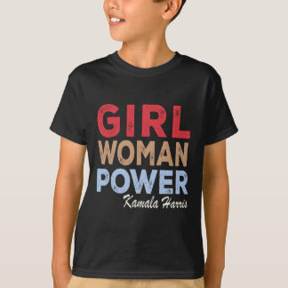 Camiseta Mulher Power Kamala Harris Retro Vintage