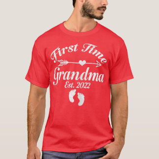 Camiseta Mulher Primeira vez vovó
