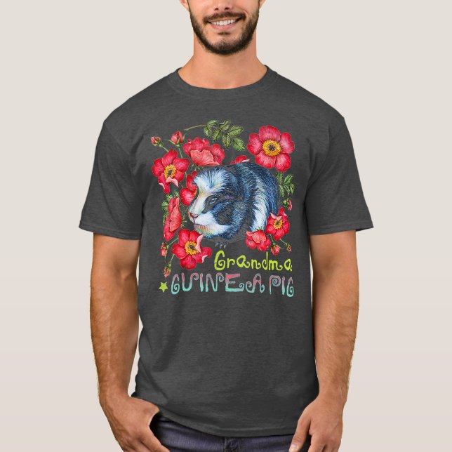 Camiseta Mulher proprietária de animais de estimação guinee (Frente)