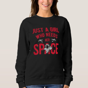 Camiseta Mulher Que Precisa De Seu Plutão De Ciência Espaci