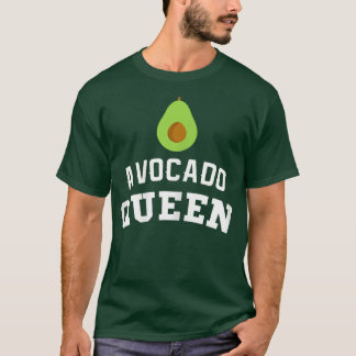 Camiseta Mulher: rainha do Avocado para raparigas e mulhere