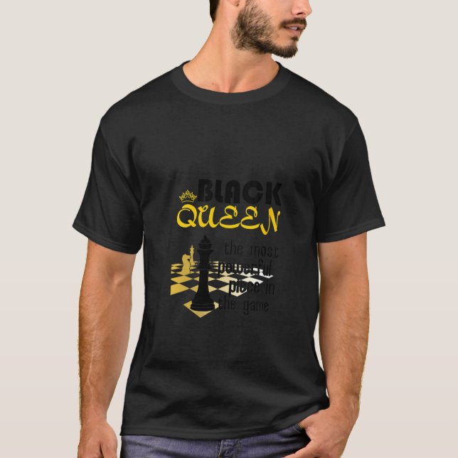Camiseta Mulher Rainha Negra O Mais Poderoso Peço Na (Frente)