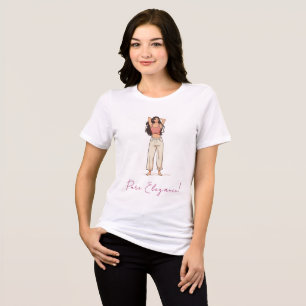 Camiseta Mulher relaxada em Loungewear
