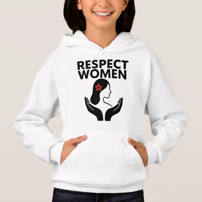 Camiseta mulher respeitosa (Frente)