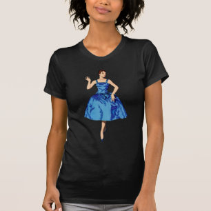 Camiseta Mulher retro do 50