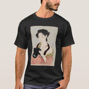 Camiseta Mulher Samurai, Câmera de Fotografia