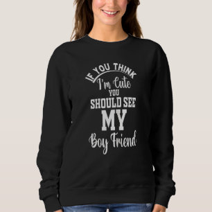Camiseta Mulher, se acha que sou bonitinho, devia ver o meu