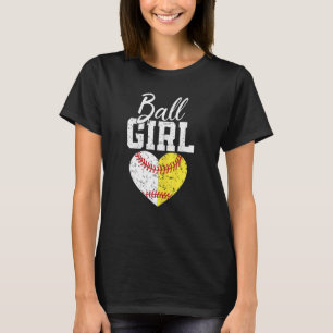 Camiseta Mulher Softball Girl For Women Pitcher Catcher Mo