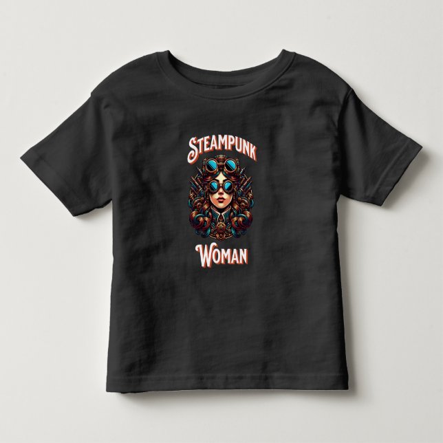 Camiseta Mulher Steampunk (Frente)