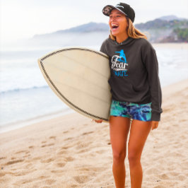 Camiseta Mulher Surfista Sem Medo de Onda Surf Feminino