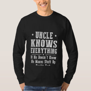 Camiseta Mulher Tio Sabe Tudo