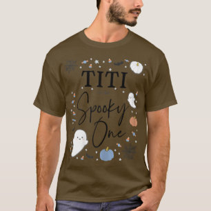 Camiseta Mulher: Titi do Spooky One First Birthday Blue