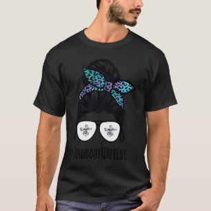 Camiseta Mulher-Torre Copos de cabelo bagos