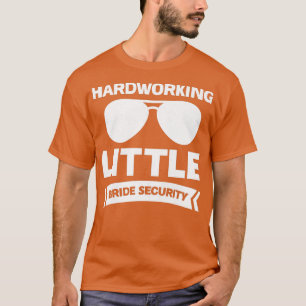 Camiseta Mulher Trabalhadora noiva de segurança