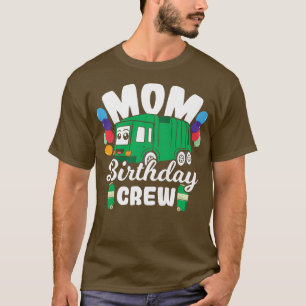 Camiseta Mulher Tripulação de Aniversário Mãe do Garba de A