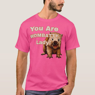 Camiseta Mulher Uma Batty Lady Engraçado Amantes do Maco