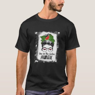 Camiseta Mulher: Uma Na Melon Auntie Leopard Watermelon