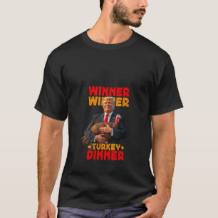 Camiseta Mulher vencedora Turquia Janta Engraçada Trump Tha