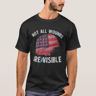 Camiseta Mulher Veterana Militar Posto Traumático Ptsd Ment