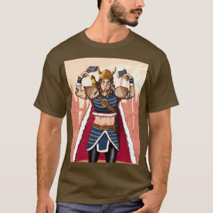 Camiseta Mulher viking guerreira Clássica TSirt
