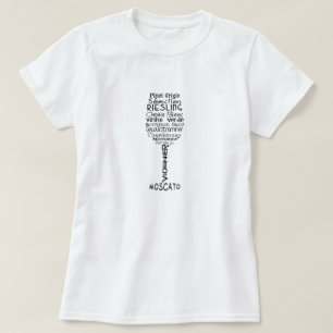 Camiseta Mulher Vinha Engraçada Bebendo Vino