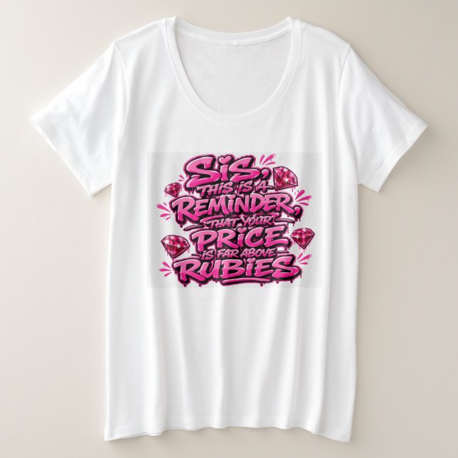 Camiseta Mulher virtuosa  (Frente do Design)