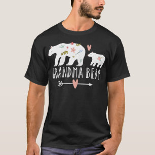 Camiseta Mulher Vovó Ursa Um Cubo Vovó Ursa Vovó F