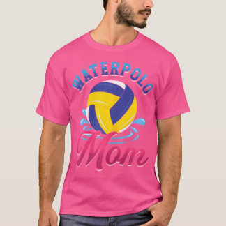 Camiseta Mulher Waterpolo Mãe Nadando Água Esporte Água