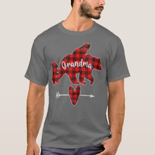 Camiseta Mulher Xadrez Vermelha Urso da Vovó, Xadrez de Buf