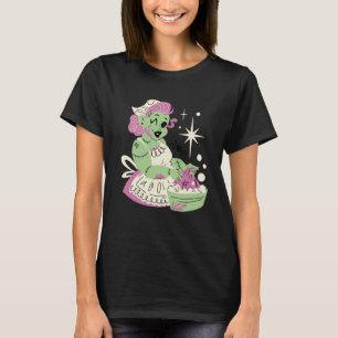 Camiseta Mulher Zombie Mãe Limpa Halloween