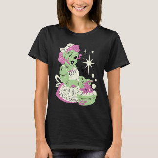 Camiseta Mulher Zumbi Mamãe Limpa Halloween