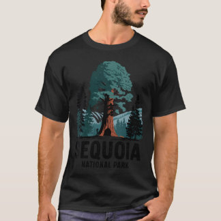 Camiseta Mulheres39S Parque Nacional de Sequoia