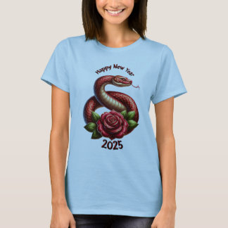 Camiseta Mulheres 2025 Ano da Camisa-Cobra