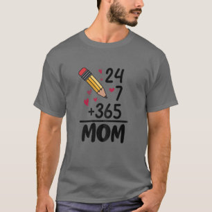 Camiseta Mulheres 24 horas por dia, 7 dias por semana, 365 