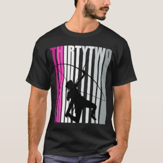 Camiseta Mulheres 32º Arqueiro Aniversário Arqueiro Rainha 