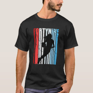 Camiseta Mulheres: 49° Basquete Mulheres de Aniversário Ret