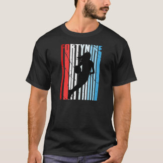 Camiseta Mulheres: 49° Basquete Mulheres de Aniversário Ret