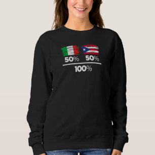 Camiseta Mulheres 50 Itália 50 Porto Rico 100 Porto-Riquenh