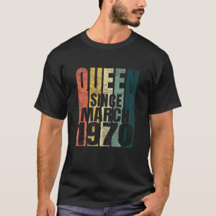 Camiseta Mulheres 511Ruas Aniversário Oferece Rainha Em Qua