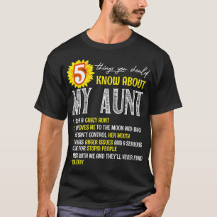 Camiseta Mulheres 5 Coisas Que Você Deveria Saber Sobre Min