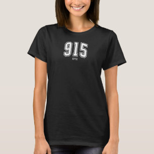 Camiseta Mulheres 915 El Paso TX Classic Athletic 1