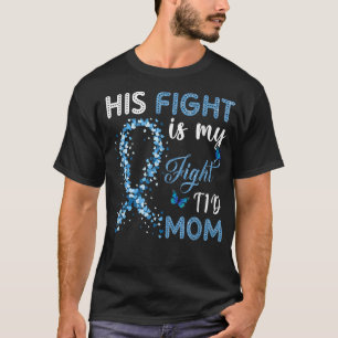 Camiseta Mulheres A Luta Dela é Minha Luta Mãe T1D Conscien